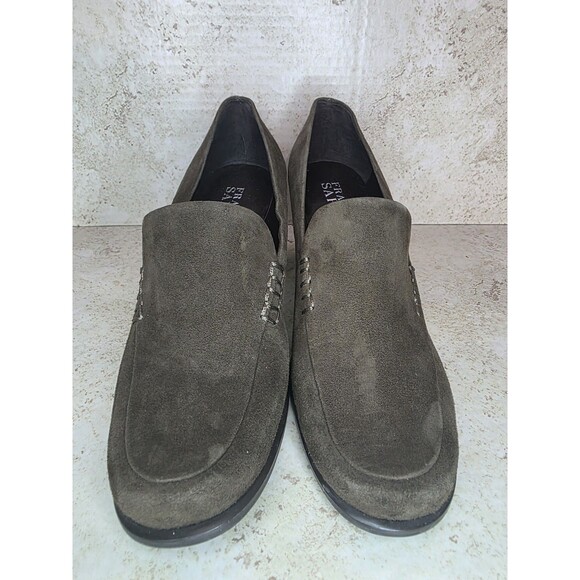 Franko Sarto Suede Pumps Women Sz 6.5M Business Career Going out Casual Loafers - Picture 2 of 9